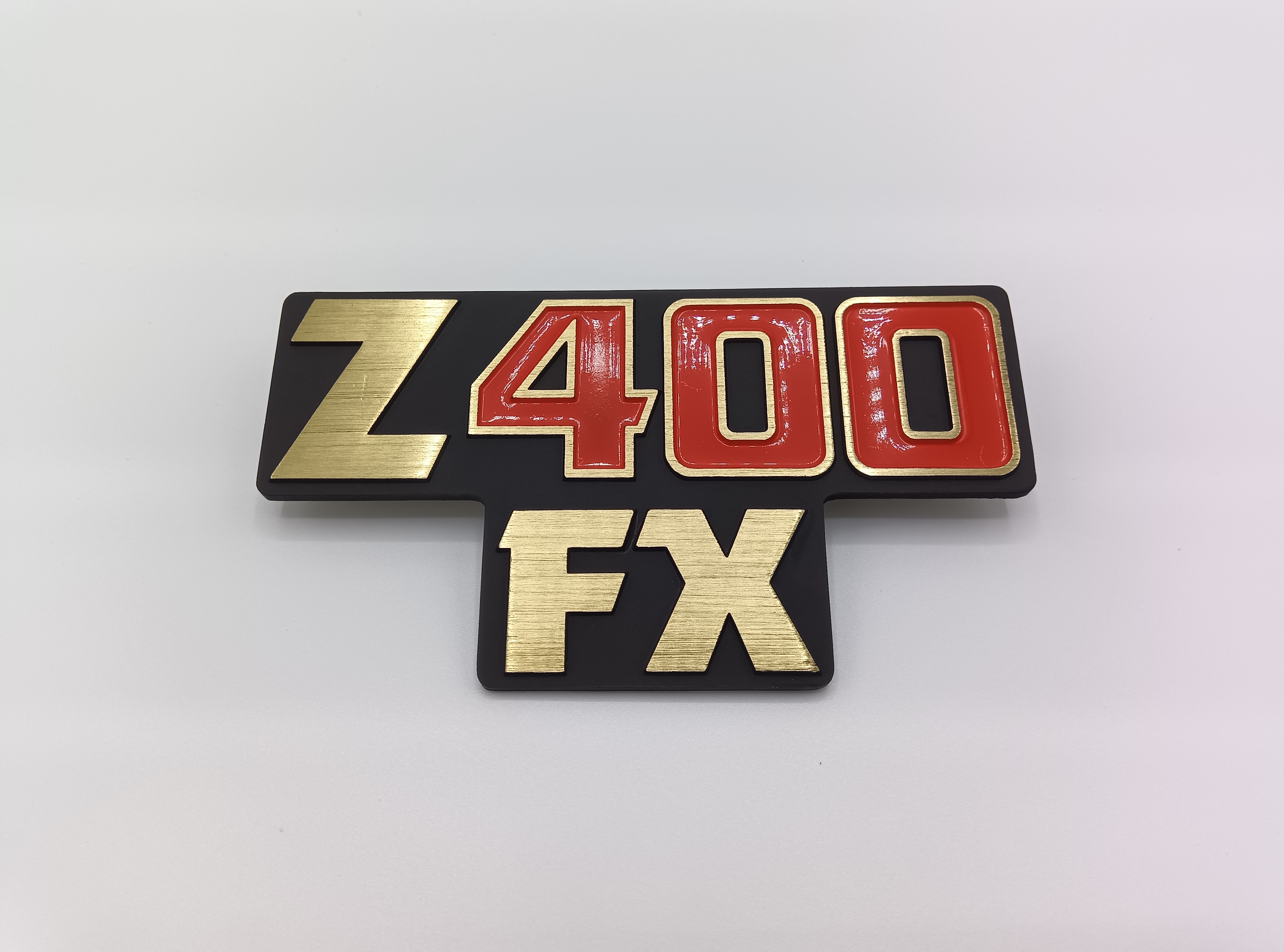 1981年 Z400FX SIDE COVER EMBLEM "Z400FX"